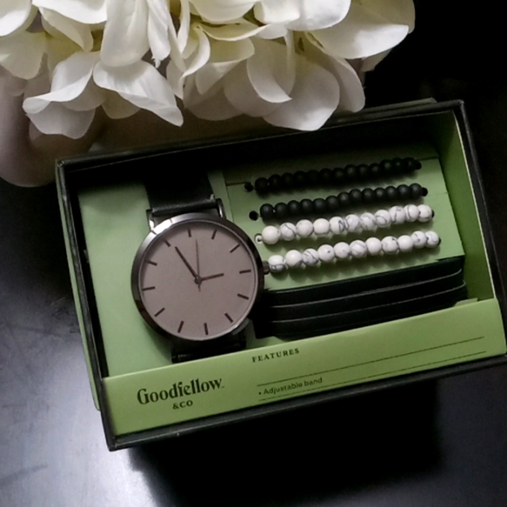 Brand new Goodfellow watch w/ accessories